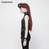 Vulturia Vest Top, Punk Rave Gothic Women's Post-Apocalyptic Warrior -