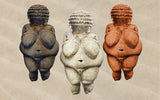 -Uniquely shaped soft microfiber beach towel made of quick dry polyester. Free shipping. Unique unusual historical goddess full figure form sculpture femininity fertility feminist feminism womanhood womanly body love self care fat fabulous beauty natural curves curvy chubby celebration gift plus size pagan wicca woman-