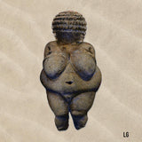 -Uniquely shaped soft microfiber beach towel made of quick dry polyester. Free shipping. Unique unusual historical goddess full figure form sculpture femininity fertility feminist feminism womanhood womanly body love self care fat fabulous beauty natural curves curvy chubby celebration gift plus size pagan wicca woman-L - 57 x 30in / .1 / 145 x 76cm-Gneiss-