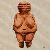 -Uniquely shaped soft microfiber beach towel made of quick dry polyester. Free shipping. Unique unusual historical goddess full figure form sculpture femininity fertility feminist feminism womanhood womanly body love self care fat fabulous beauty natural curves curvy chubby celebration gift plus size pagan wicca woman-XL - 70 x 36.5in / 178 x 93cm-Ochre-