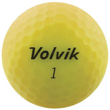 Volvik Vivid Matte EZ Find Golf Balls, 1 Dozen, UV High Visibility USA-12 pack of Volvik VIVID Matte Golf Balls in your choice of color. Known for their patented high visibility finish-easy to follow and find. Larger dual core for lower driver spin/increased distance and higher wedge spin to help stop on the greens. UV protection for color. Gifts for him dad golfer golfing, Fathers Day-Matte Yellow-