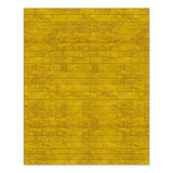 Yellow Brick Road Floor Mat / Runner, Wizard of Oz Fantasy Floor Decor-Convention quality low profile, thin style floor mat. Durable non-woven polyester fiber top, non-slip rubber backing. Easily trimmed. Customization and other sizes by request. Ships from the USA. Photorealistic textured gold brick fantasy event party hall aisle runner Wizard of Oz theater production prop.-96 x 96 inches-