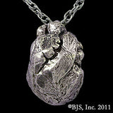 -White Bronze-24" Rhodium Plated Chain-White Bronze-