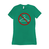 -We will not go back! High quality. Bella+Canvas brand 'Favorite Tee' shirt. Slim fit, long length, crew neck. Airlume combed ring-spun cotton & poly blend options. SCOTUS Roe v Wade Women's Rights Reproductive Equality feminist protest RESIST Persist Bans Off Our Bodies My Body My Choice Pro-Choice Health Care SCROTUS-Kelly Green-S-
