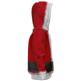 Santa Claus Costume Hoodie - Infant, Toddler and Kids / Youth Sizes-Fun and Festive Christmas Costume Hoodie. Unisex infant, Toddler, youth sizes XXS to XL Polyester, detailed high definition classic costume print hooded sweatshirt with kangaroo pocket. XS, Small, Medium, Large, XL, 2XL, 3XL and 4XL. Made-to-order. 2 weeks to USA. Casual Christmas cosplay for babies and kids holiday.-