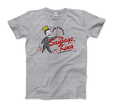 -Men (Unisex)-Heather Grey-S-