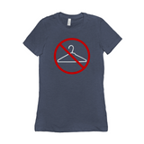 -We will not go back! High quality. Bella+Canvas brand 'Favorite Tee' shirt. Slim fit, long length, crew neck. Airlume combed ring-spun cotton & poly blend options. SCOTUS Roe v Wade Women's Rights Reproductive Equality feminist protest RESIST Persist Bans Off Our Bodies My Body My Choice Pro-Choice Health Care SCROTUS-Heather Navy-S-