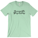 -Soft, comfortable mens/unisex Airlume combed and ring-spun cotton tee. Made-to-order and shipped from the USA. Funny dirty naughty my little pogchamp pegging meme peg sex sexual male anal stimulation pleasure bottoming bottom kinky feminization sissification public humiliation fetish kink humor ass butt stuff gag gift-Mint-Small (S)-