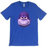 -Retro Y2K fashion hiphop streetwear purple swag high ape bonzi 420 great grape gorilla windows98 2000 internet meme spyware virus 1990s 90s funny stoner millennium icon bonzai viral

Comfortable mens/unisex style Bella & Canvas t-shirt. Quality combed ring-spun cotton with a classic fit, crew neck & short sleeves. -Royal Blue-S-