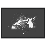 -Matte-12 x 18″ (30 x 45cm)-Black-