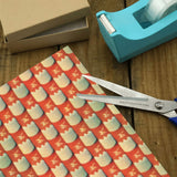 -58" x 23" rolls of high quality 5.93oz gift wrap. Free Shipping. 25% off w/code 'WRAPPERSDELIGHT' retro vintage style kitsch pattern christmas hanukah winter holiday pattern design ugly unique unusual 1940s 1950s 1960s 1970s 1980s tacky weird trending giftwrap classic gift paper premium designer abstract antique-