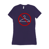 -We will not go back! High quality. Bella+Canvas brand 'Favorite Tee' shirt. Slim fit, long length, crew neck. Airlume combed ring-spun cotton & poly blend options. SCOTUS Roe v Wade Women's Rights Reproductive Equality feminist protest RESIST Persist Bans Off Our Bodies My Body My Choice Pro-Choice Health Care SCROTUS-Purple-S-