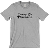 -Soft, comfortable mens/unisex Airlume combed and ring-spun cotton tee. Made-to-order and shipped from the USA. Funny dirty naughty my little pogchamp pegging meme peg sex sexual male anal stimulation pleasure bottoming bottom kinky feminization sissification public humiliation fetish kink humor ass butt stuff gag gift-Athletic Heather-Small (S)-