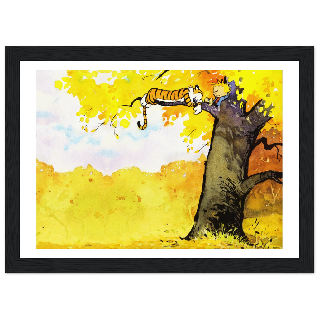 -Matte-8 x 12″ (21 x 29.7cm)-Black-