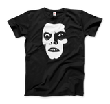 THE EXORCIST Captain Howdy Pazuzu Demon Graphic Tee-Super soft and smooth 100% ringspun combed cotton tee, preshrunk with shoulder to shoulder taping, seamless collar and double needle hems. High quality colorfast, fade resistant print. Free shipping worldwide from the USA.-