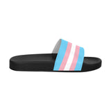 -High quality slip-on sandals constructed of lightweight, durable, soft and comfortable PVC. These sandals are made-to-order. Free shipping from abroad. LGBTQ LGBTQIA LGBTX Trans Transgender Pride Equality Flip Flops Footwear Shoes Summer Beach Fashion Trans Rights are Human Rights unisex nonbinary mens women youth-