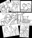 Color Meme Funny Coloring Book - 60 classics for you to color offline-Coloring book featuring a collection of 60 classic memes that have stood the test of time. Ships from USA. Funny adult coloring book internet office dank birthday holiday gift offensive crayons doge spongebob kermit tea shade grumpy smudge woman yelling at cat two buttons is this a bird none of my business distracted boyfriend-