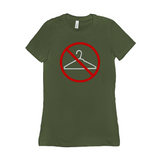 -We will not go back! High quality. Bella+Canvas brand 'Favorite Tee' shirt. Slim fit, long length, crew neck. Airlume combed ring-spun cotton & poly blend options. SCOTUS Roe v Wade Women's Rights Reproductive Equality feminist protest RESIST Persist Bans Off Our Bodies My Body My Choice Pro-Choice Health Care SCROTUS-Military Green-S-