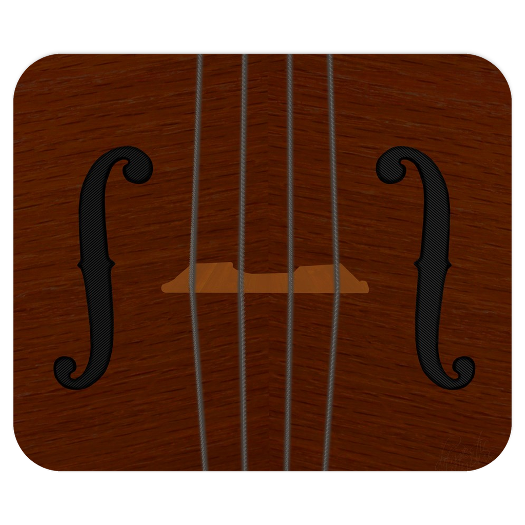 Violin Viola Cello Mousepad - Classical String Instrument Mouse Pad-Soft and comfortable 9x7 inch mousepad made from high density neoprene with a colorfast, stain resistant and easy to clean smooth fabric top. Violin, Viola, Cello, Fiddle traditional classic classical music instrument. Orchestra or symphony musical design. Cellist, Violinist, Fiddler Teacher, musician, player gift. -