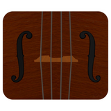 Violin Viola Cello Mousepad - Classical String Instrument Mouse Pad-Soft and comfortable 9x7 inch mousepad made from high density neoprene with a colorfast, stain resistant and easy to clean smooth fabric top. Violin, Viola, Cello, Fiddle traditional classic classical music instrument. Orchestra or symphony musical design. Cellist, Violinist, Fiddler Teacher, musician, player gift. -