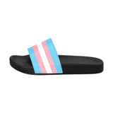-High quality slip-on sandals constructed of lightweight, durable, soft and comfortable PVC. These sandals are made-to-order. Free shipping from abroad. LGBTQ LGBTQIA LGBTX Trans Transgender Pride Equality Flip Flops Footwear Shoes Summer Beach Fashion Trans Rights are Human Rights unisex nonbinary mens women youth-
