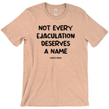 -Unisex/mens style Bella & Canvas crew neck t-shirt. Classic fit, combed ing-spun cotton. Ethical & ecological production. Made-to-order, shipped from the USA. Feminist Women's Rights Equality George Carlin Quote abortion is healthcare SCROTUS Roe v Wade Persist Resist Protest VOTE pro-choice Bans Off My Body My Choice-Peach-S-