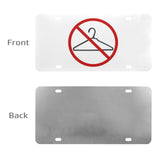 -Classic metal license plate with high quality printed design. Durable aluminum, fade and scratch resistant print. Free shipping. pro-choice abortion and reproductive rights equality anti-fascist women's rights resist united trump desantis SCOTUS roe v wade scotus equal rights protest antifa -One Size-White-