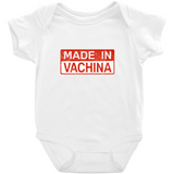 -High quality Rabbit Skins infant snap bodysuit. Solid colors are 100% combed ringspun cotton, heather colors are 90/10 combed ringspun cotton and polyester. Double-needle ribbed bindings, 3 snap closure. Shipped from the USA. Funny one piece unisex baby snapsuit creeper crawler -White-NB-