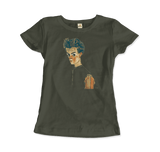 -Women (Fitted)-Black-S-