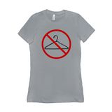 -We will not go back! High quality. Bella+Canvas brand 'Favorite Tee' shirt. Slim fit, longer length & crew neck. Airlume combed ring-spun cotton and poly blend options. SCROTUS Roe v Wade Women's Rights Reproductive Equality feminist protest RESIST Persist Bans Off Our Bodies My Body My Choice Pro-Choice Health Care-Silver-S-