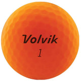 Volvik Vivid Matte EZ Find Golf Balls, 1 Dozen, UV High Visibility USA-12 pack of Volvik VIVID Matte Golf Balls in your choice of color. Known for their patented high visibility finish-easy to follow and find. Larger dual core for lower driver spin/increased distance and higher wedge spin to help stop on the greens. UV protection for color. Gifts for him dad golfer golfing, Fathers Day-Matte Orange-