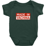 -High quality Rabbit Skins infant snap bodysuit. Solid colors are 100% combed ringspun cotton, heather colors are 90/10 combed ringspun cotton and polyester. Double-needle ribbed bindings, 3 snap closure. Shipped from the USA. Funny one piece unisex baby snapsuit creeper crawler -Forest-NB-