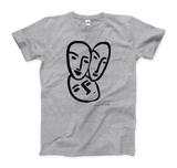 -Men (Unisex)-Heather Grey-S-
