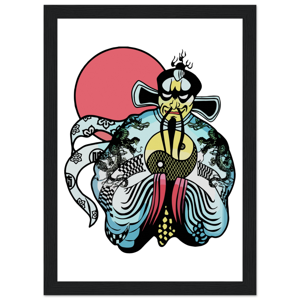 -Matte-8 x 12″ (21 x 29.7cm)-Black-