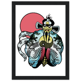 -Matte-8 x 12″ (21 x 29.7cm)-Black-