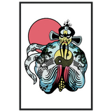 -Matte-24 x 36″ (60 x 90cm)-Black-