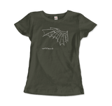 -Women (Fitted)-Black-S-