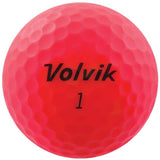 Volvik Vivid Matte EZ Find Golf Balls, 1 Dozen, UV High Visibility USA-12 pack of Volvik VIVID Matte Golf Balls in your choice of color. Known for their patented high visibility finish-easy to follow and find. Larger dual core for lower driver spin/increased distance and higher wedge spin to help stop on the greens. UV protection for color. Gifts for him dad golfer golfing, Fathers Day-Matte Pink-