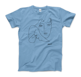 -Men (Unisex)-Light Blue-S-