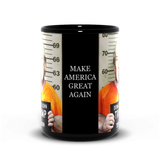 Trump MAGA 2020 Coffee Mugs - Make America Great Again - Lock Him Up!-Premium quality durable 11oz or 15oz ceramic mug, USA made. Donald Trump for Prison 2020. Most corrupt and destructive president in American history, criminal, national disgrace POTUS complicit GOP. Racism, sexism, violence, ignorance, totalitarianism, fascism Treason. Covid-19 super spreader Trump Lied Americans Died.-