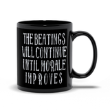 -Premium quality mug in your choice of 11oz or 15oz. High quality, durable ceramic. Dishwasher and microwave safe. Hand washing recommended to help prevent fading. Made-to-order and typically ships in 2-3 business days from the USA. funny motivational demotivational mis-management classic pirate meme saying quote-11oz-
