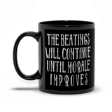 -Premium quality mug in your choice of 11oz or 15oz. High quality, durable ceramic. Dishwasher and microwave safe. Hand washing recommended to help prevent fading. Made-to-order and typically ships in 2-3 business days from the USA. funny motivational demotivational mis-management classic pirate meme saying quote-