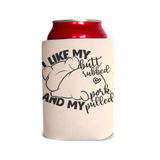 Funny Middle Aged Mermaid Can Cooler Wrap, Drink Insulator Sleeve Gift-High quality, reusable neoprene beverage insulator sleeve. Fits standard 12oz and 16oz cans or bottles and keeps beverages cold. Easy to clean and foldable for easy storage. Great gift or drink marker for parties. Middle-Aged Mermaid, funny over the hill medieval sea monster seafarer bestiary creature birthday gag gift-