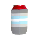-High quality, reusable neoprene beverage insulator sleeve. Fits most standards 12 and 16oz cans or bottles and keeps beverages cold. Easy to clean and foldable for easy storage.This item is made to order and typically ships in 2-3 business days. LGBTQ LGBTQIA LGBTQX Demi Boy Nonbinary Gender Identity Pride Equality-