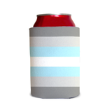 -High quality, reusable neoprene beverage insulator sleeve. Fits most standards 12 and 16oz cans or bottles and keeps beverages cold. Easy to clean and foldable for easy storage.This item is made to order and typically ships in 2-3 business days. LGBTQ LGBTQIA LGBTQX Demi Boy Nonbinary Gender Identity Pride Equality-