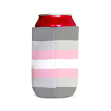 -High quality, reusable neoprene beverage insulator sleeve. Fits most standards 12 and 16oz cans or bottles and keeps beverages cold. Easy to clean and foldable for easy storage.This item is made to order and typically ships in 2-3 business days. LGBTQ LGBTQIA LGBTQX Demi Girl Nonbinary Gender Identity Pride Equality-