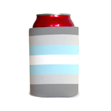 -High quality, reusable neoprene beverage insulator sleeve. Fits most standards 12 and 16oz cans or bottles and keeps beverages cold. Easy to clean and foldable for easy storage.This item is made to order and typically ships in 2-3 business days. LGBTQ LGBTQIA LGBTQX Demi Boy Nonbinary Gender Identity Pride Equality-
