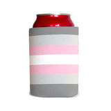 -High quality, reusable neoprene beverage insulator sleeve. Fits most standards 12 and 16oz cans or bottles and keeps beverages cold. Easy to clean and foldable for easy storage.This item is made to order and typically ships in 2-3 business days. LGBTQ LGBTQIA LGBTQX Demi Girl Nonbinary Gender Identity Pride Equality-