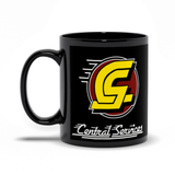 -Premium quality mug in your choice of 11oz or 15oz. High quality, durable ceramic. Microwave safe. Hand washing recommended to help prevent fading. This item is made-to-order and ships from the USA. black dystopian sci-fi science fiction gilliam brazil repair service bureaucracy logo funny office coffee cup -11oz-Black-
