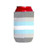-High quality, reusable neoprene beverage insulator sleeve. Fits most standards 12 and 16oz cans or bottles and keeps beverages cold. Easy to clean and foldable for easy storage.This item is made to order and typically ships in 2-3 business days. LGBTQ LGBTQIA LGBTQX Demi Boy Nonbinary Gender Identity Pride Equality-